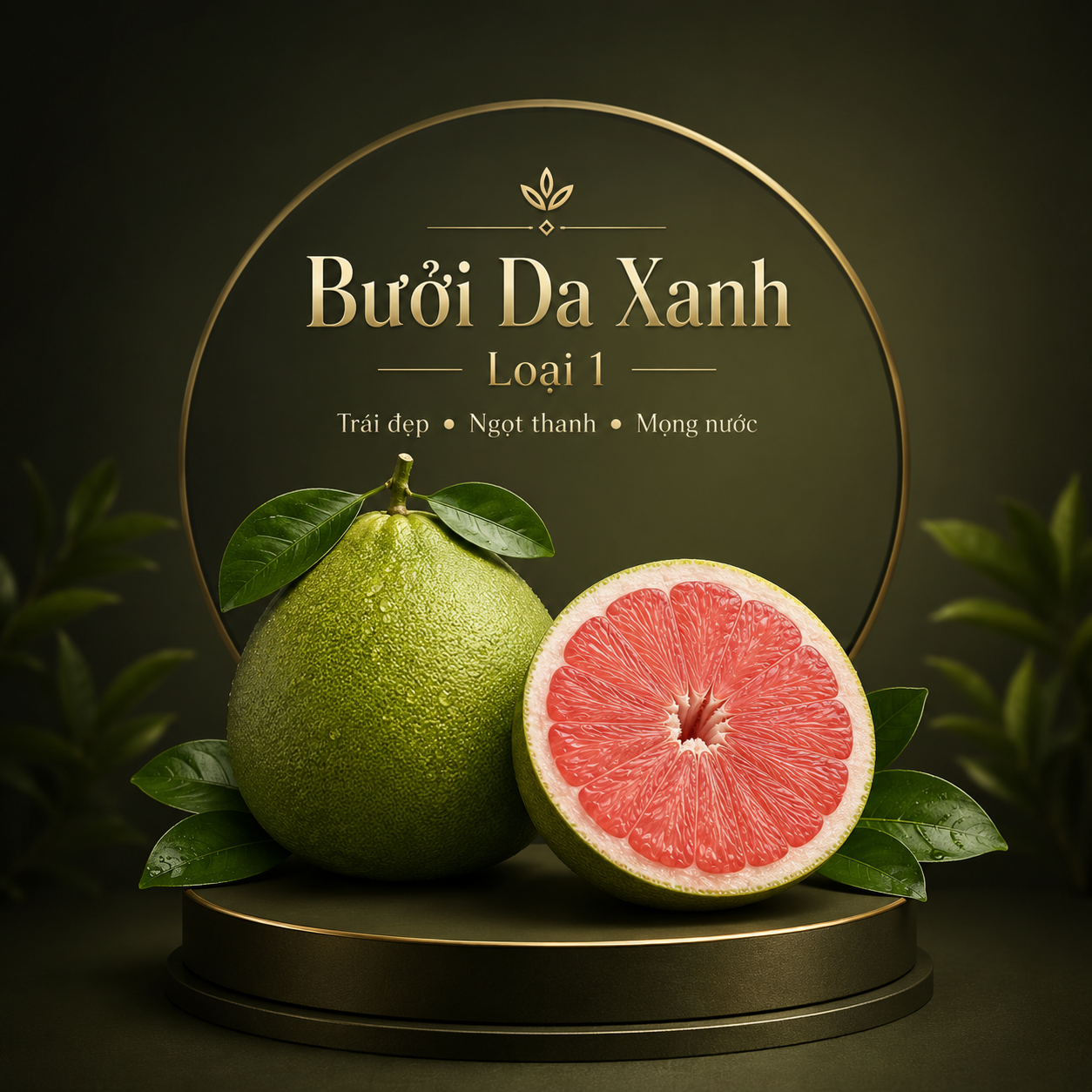 Bưởi da xanh - Loại 1